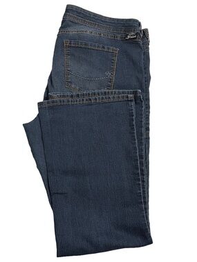 Vintage Source of Wisdom Bootcut Jeans Size 22 *Missing Button*